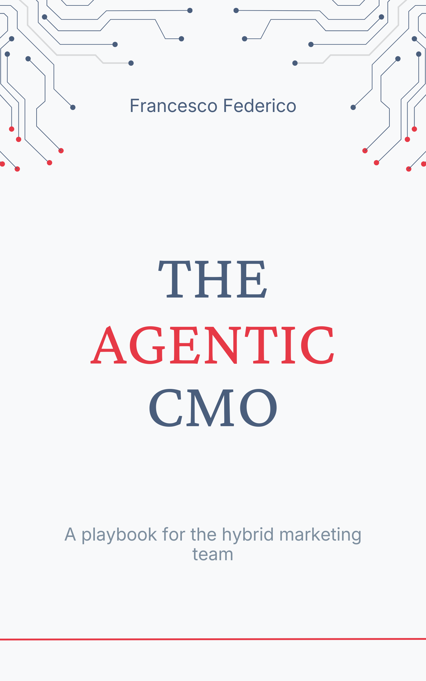 The Agentic CMO book cover